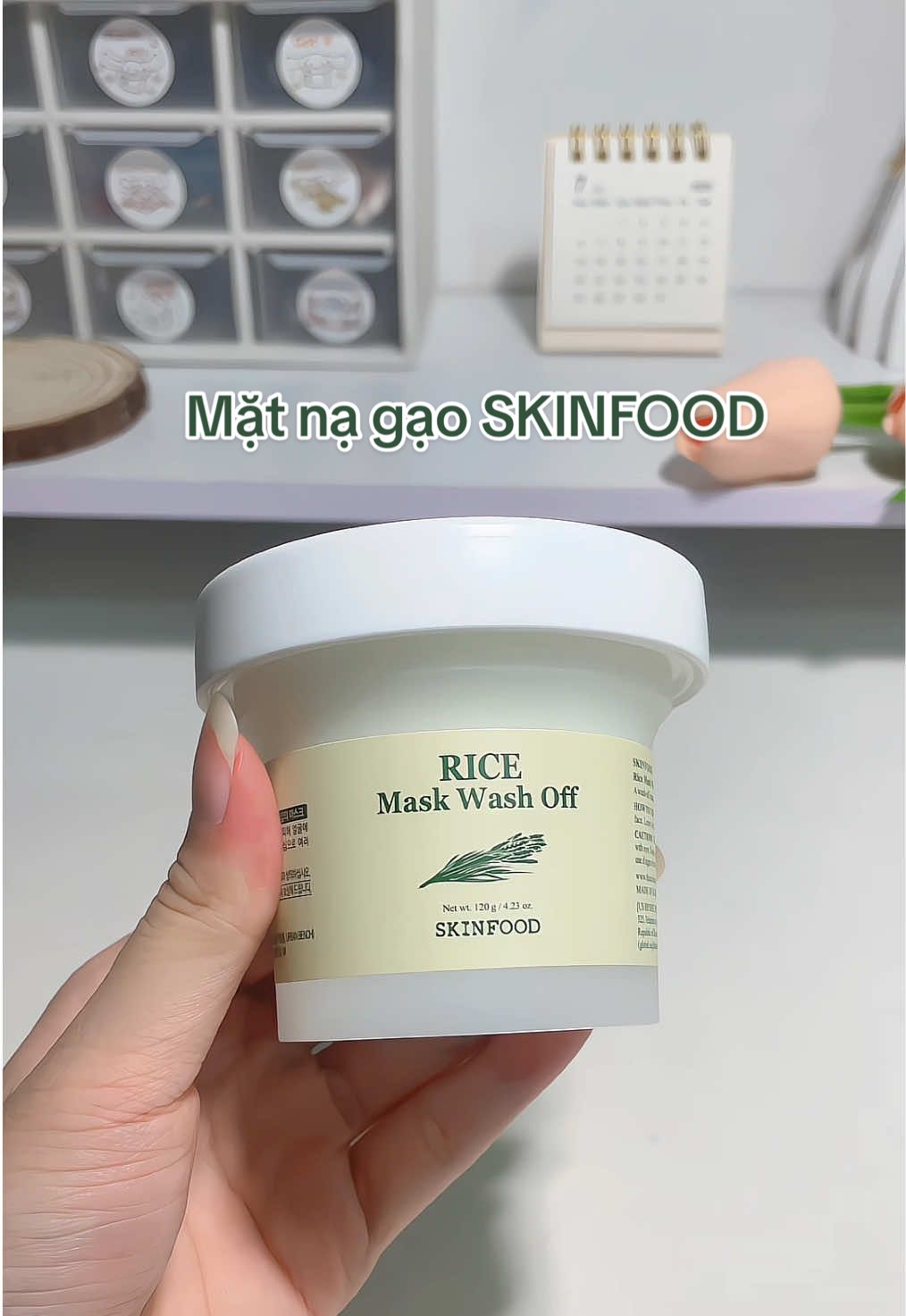 Mặt nạ gạo SKINFOOD Tẩy TBC & Làm sáng da #xuhuong #review #unboxing #danunboxreview #skinfood #taytebaochet #mask #duongda #duongsangda 
