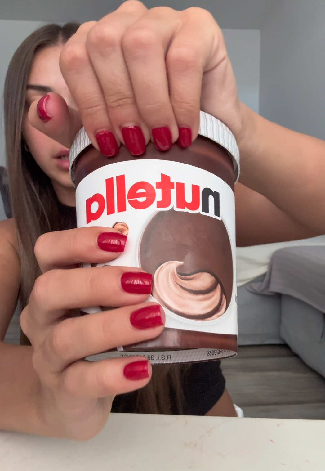 NUTELLA ICE CREAM 🍦  good but ngl I still prefer  magnum or ben&jerry 