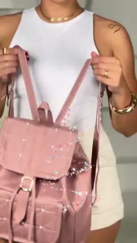 Dê uma olhada em Mochila Feminina  de Couro com Detalhe Perola Alça Regulavel Casual por R$36,40 - R$38,13. Compre na Shopee agora!  ➡️ Cole esse id no app da shoppe e boas compras 🛍  🆔️ BUS-QVG-NRZ #mochilafemenina 