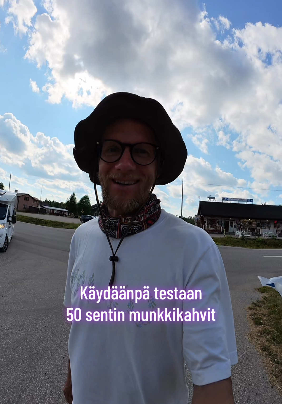 50 sentin munkkikahvit #kahvi #lappi #matkailu 