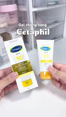 Gel chống nắng cho da khô nhạy cảm đây mí mom ơi #Cetaphil #Kemchongnang #nangtone 