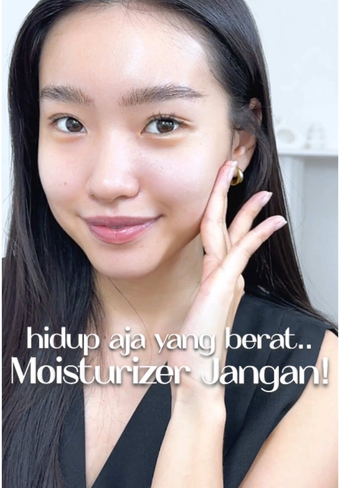 moisturizer berat makin ga nyaman kan fix wajib coba yang kayak gini!🫶🏻✨💦☁️ @HOBEBAR-ID #hobebar #hyaluronicmoisturizer