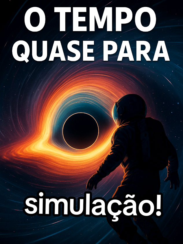 ⏳ Perto de um buraco negro… o tempo quase PARA. Essa cena mostra como o espaço se dobra e o tempo desacelera tanto…  que você veria o universo inteiro passar diante dos seus olhos. Einstein previu. A física confirmou. A simulação mostra. 🎥 Créditos da simulação: “Why Time ‘Stops’ in a Black Hole” – Kurzgesagt  #buraconegro , #tempo , #espaço , #curiosidades , #ciência 