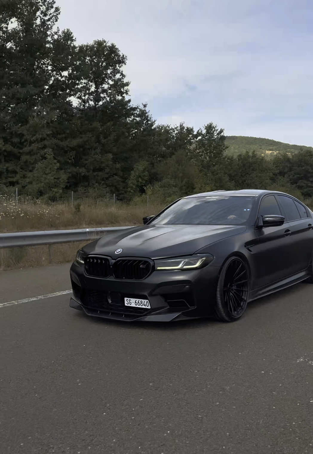 On the way to @autofoljexhelali👑  #fyp #bmwmotorsport #m5 #f90 #cars 