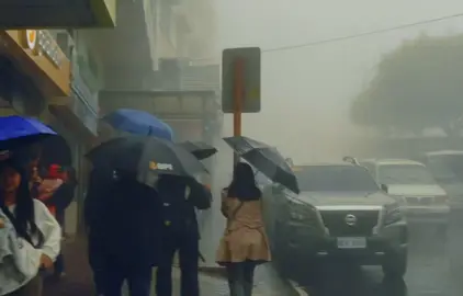 pwede ba tayo lumabas? it's foggy here in Baguio ☁️ I forgot to bring my camera so I just shot all this entirely on my android phone!! #sabaguio #baguio #cinematic 