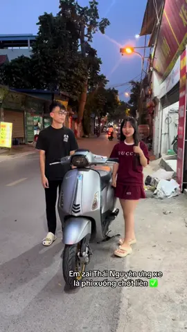 Khách iu rất là nhiệt tình luôn ạ. Cảm ơn em zai ở Thái Nguyên đã tin tưởng ủng hộ chị nhé.            #trending #tiktok #vespa #vespasprint #xuhuong 