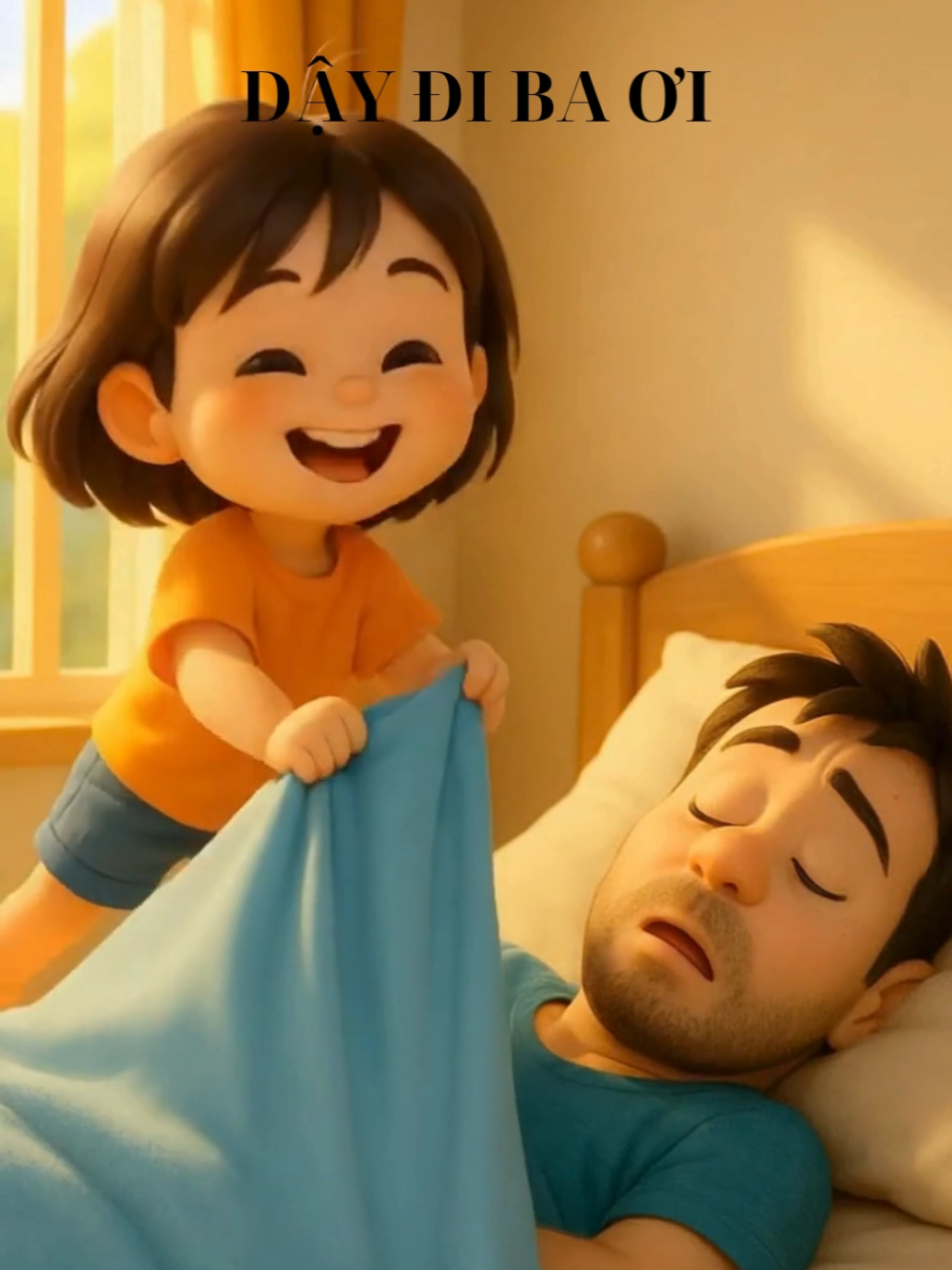 Bài hát: Dậy đi ba ơi. #embe #giadinh #beyeu #daydibaoi #LearnOnTikTok #xh #daybe 