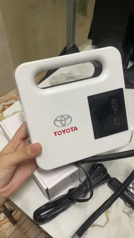 Máy Bơm Lốp Xe Ô Tô Điện Tử TOYO TA Thông Minh Tự Ngắt XeAuto Cao Cấp màn LCD #phukienoto#noithatoto #bomlop #bomlopoto #bomoto #bomloptoyota #bomlopxehoi 