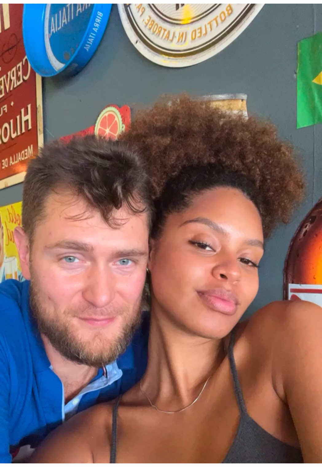 He acted like he’s never seen me before 😭 #funnyreaction #naturalhair #couple #humor 