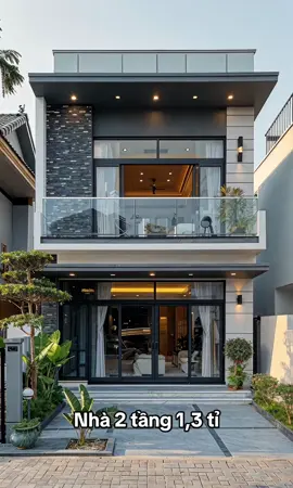 Nhà 2 tầng đơn giản vừa đủ để gọi tren hạnh phúc #nhadep #thietkenhadep #villa #bietthu #thietkenhadepphongthuy #nguyenhaikts 