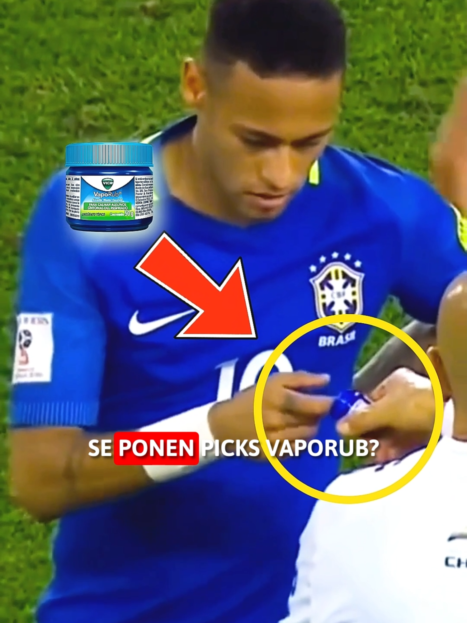 ¿Porqué los futbolistas utilizan Vicks vaporub? #futbol