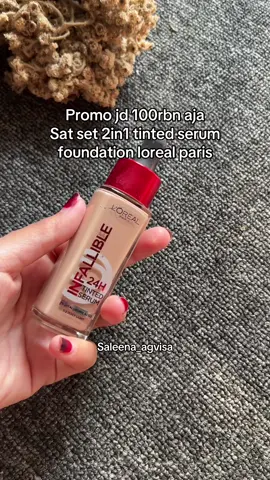 Tinted serum foundation loreal paris #lorealparis #tintedserumloreal #2in1serumfoundation 