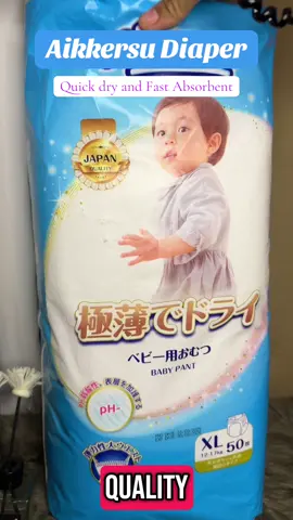 Murang Diaper pero Quality! Quick dry and Fast Absorbent. #aikkersudiaper #murangdiaper #absorbentdiaper #fastabsorbent 