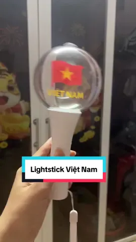 Lightstick cờ đỏ sao vàng #tiktok #xuhuong #vietnamtoiyeu #vietnam #quocgia #lightstickcodosaovang 