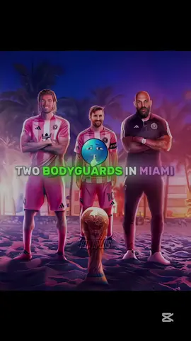 Messi New Bodyguard In Inter Miami 🥶 #football #Depaul #intermiami #messi #Bodyguard #MLS