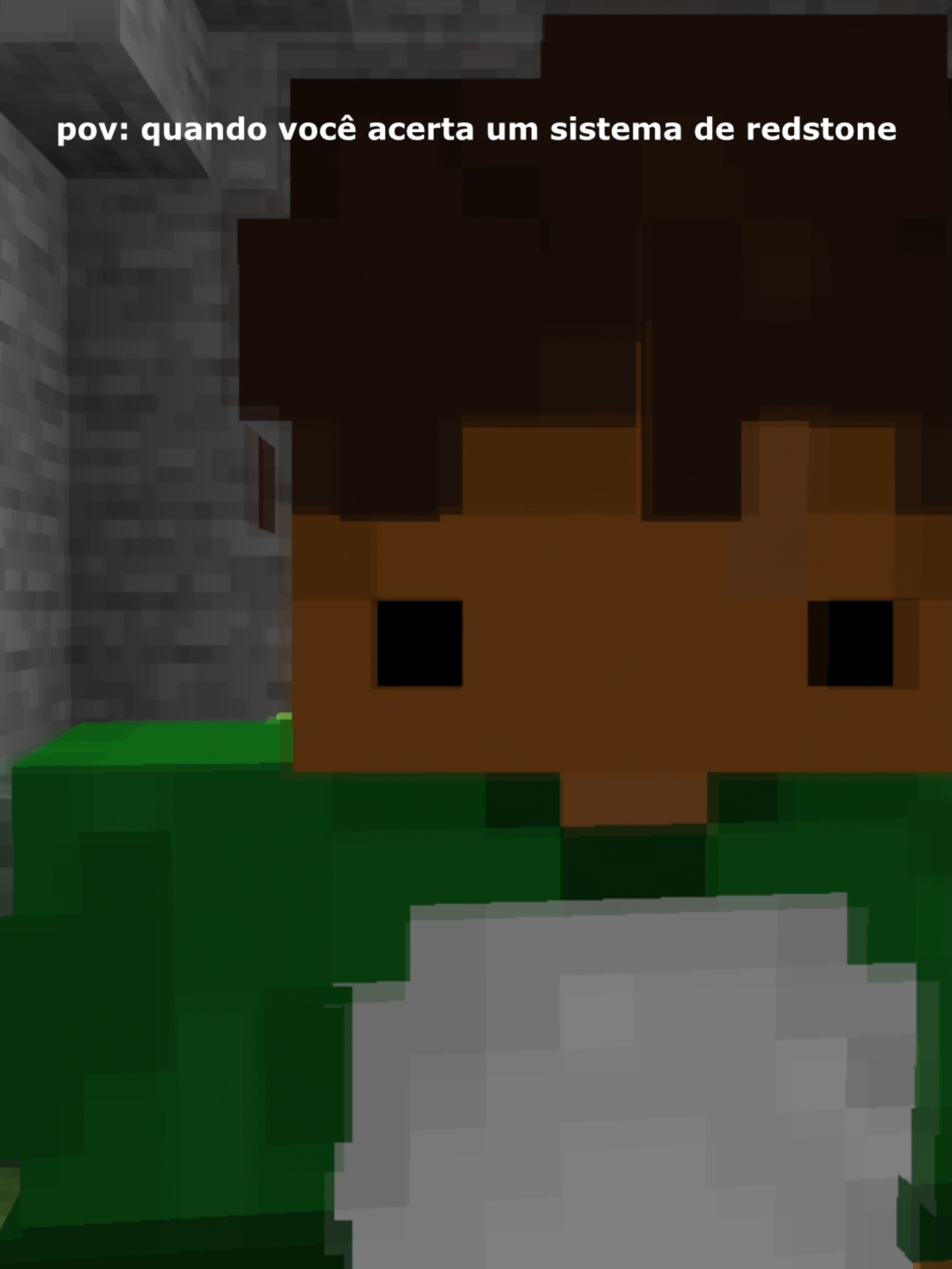 Sensação de poder absurda...  #minecraft #redstone #vinicius13 #michaeljackson #meme