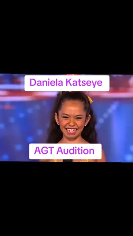 Katseye Daniela AGT Audition at 7 years old. #daniela #danielakatseye #katseye #kpop #music #fyp #trending 