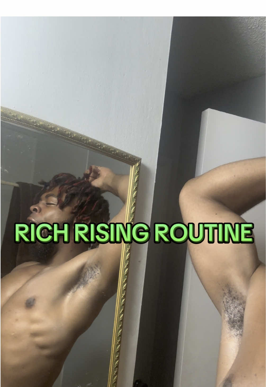 RICH RISING ROUNTINE #GymTok #workout #Fitness #calisthenics #duragenergy #youngjustotiktok #wentwes