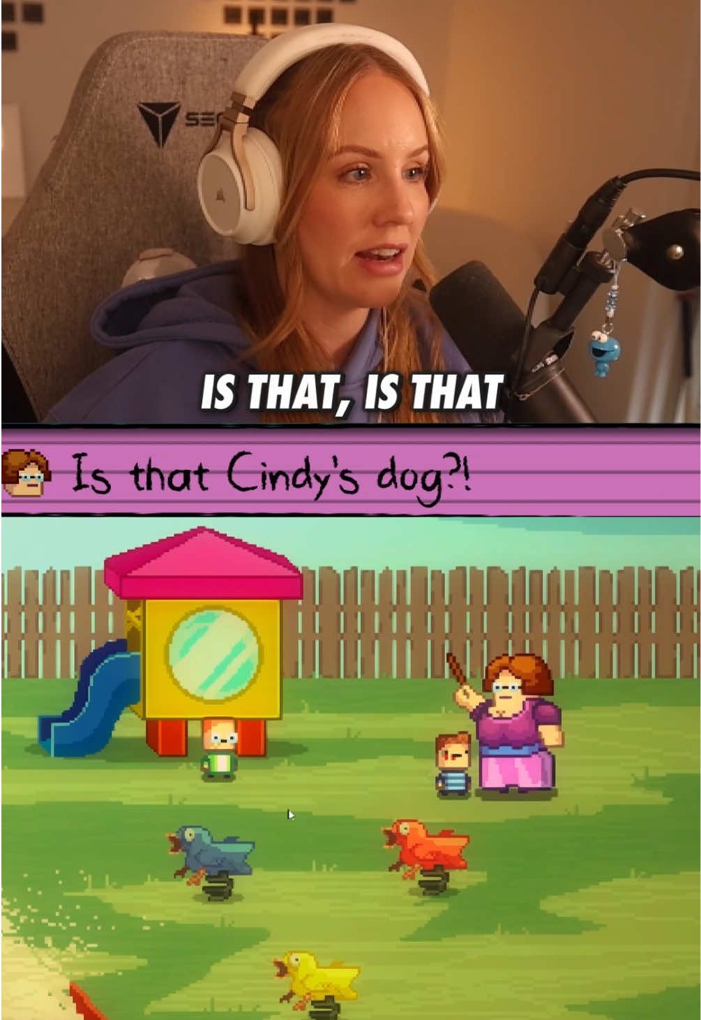 I got blamed for this 😭 #GamingTok #TwitchStreamer #Reaction #gaming 