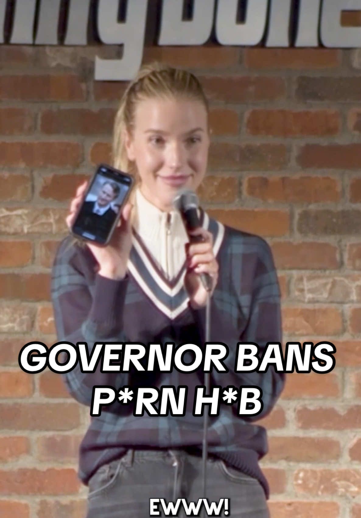 Coming to the stage.. the governor of Virginia!!!!  #comedy #standup #virginia #politics #funny #crowdwork #gabbybryan #tour #bestfriend #gay #lesbian #fyp