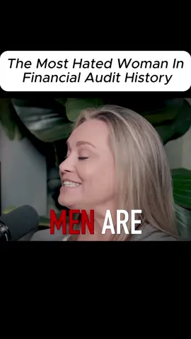 The Most Hated Woman In Financial Audit History#calebhammer #CapCut #findyourcore #findyouredge 