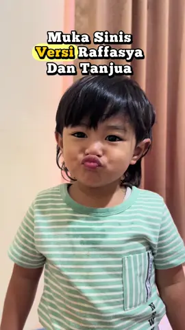 Muka sinis versi kamu mana?🤪 #CapCut #capcuttamplete #tiktokviral #fypシ゚viral #toddlersoftiktok 