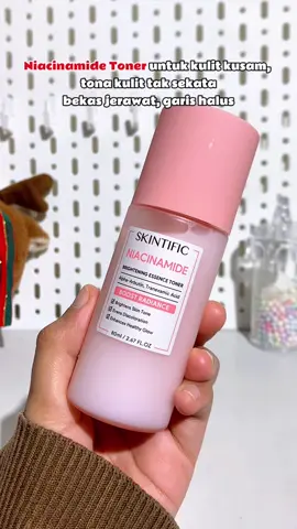 #skintificmy #skintificpromo #brighteningtoner #niacinamidetoner #skincareroutine #fypmalaysia #fypシ゚ 