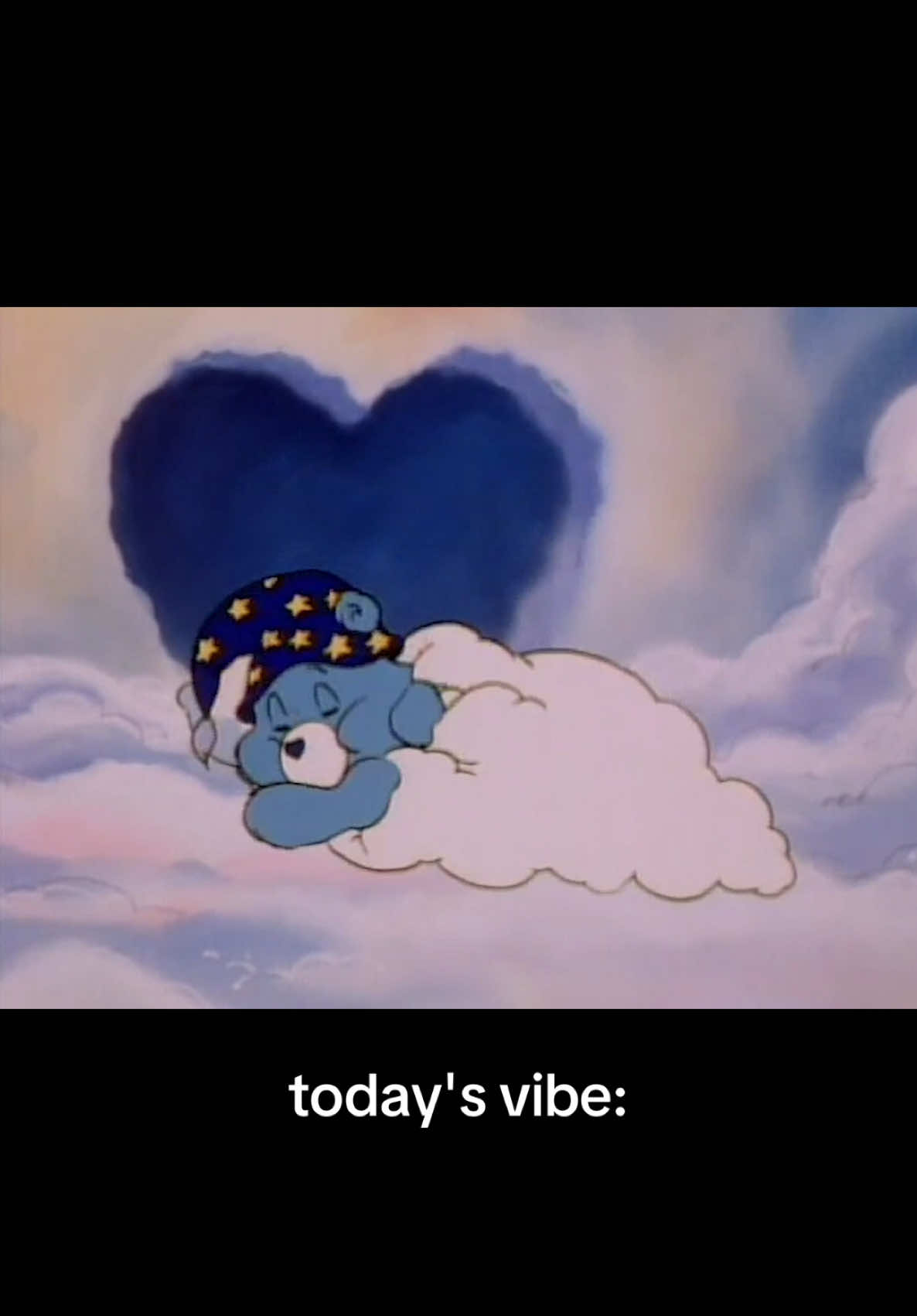 Bedtime Bear is always today's vibe 💤😌 #carebears #bedtimebear 
