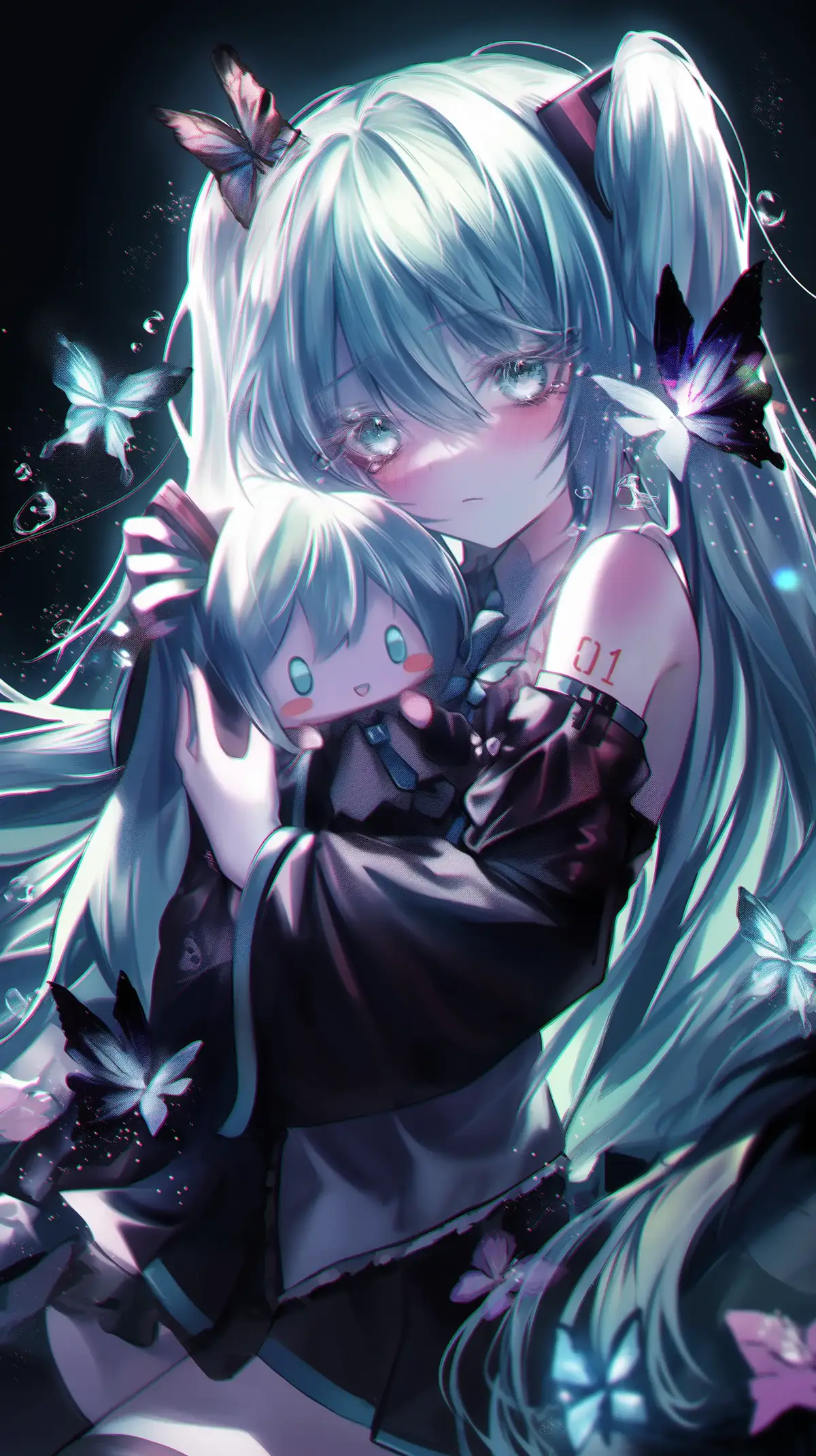cyberpunk style wallpapers for phone #wallpaper #hatsunemiku #vocaloid #fyppppppppppppppppppppppp #обои 