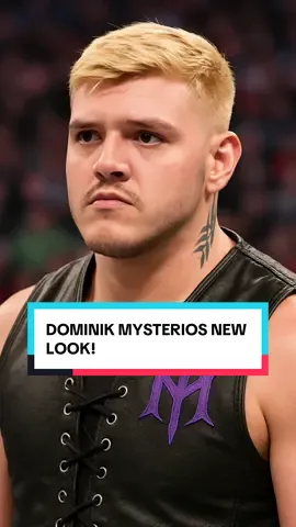 Dominik Mysterio is changing his look 👀 #WWE #wrestling #news #wrestlingtiktok