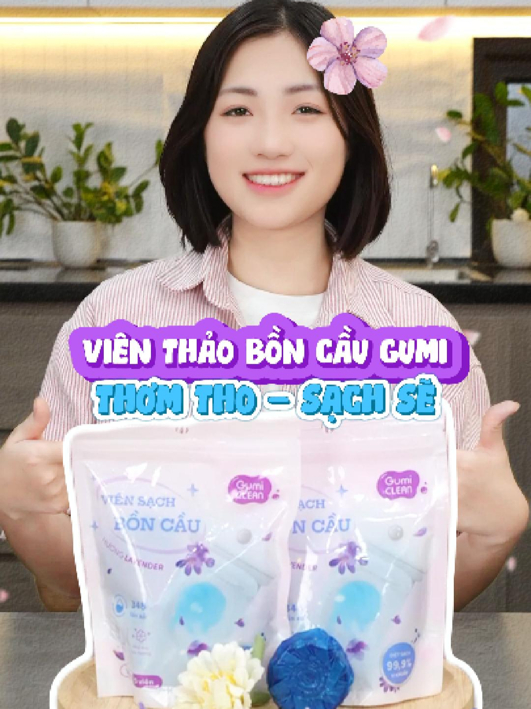 Công trình phụ sạch thơm an toàn Tiết kiệm thời gian cọ rửa nhờ viên thả Gumi #vienthaboncau #vienthaboncaugumi #gumi #hangtieudung #fyp #hottrend
