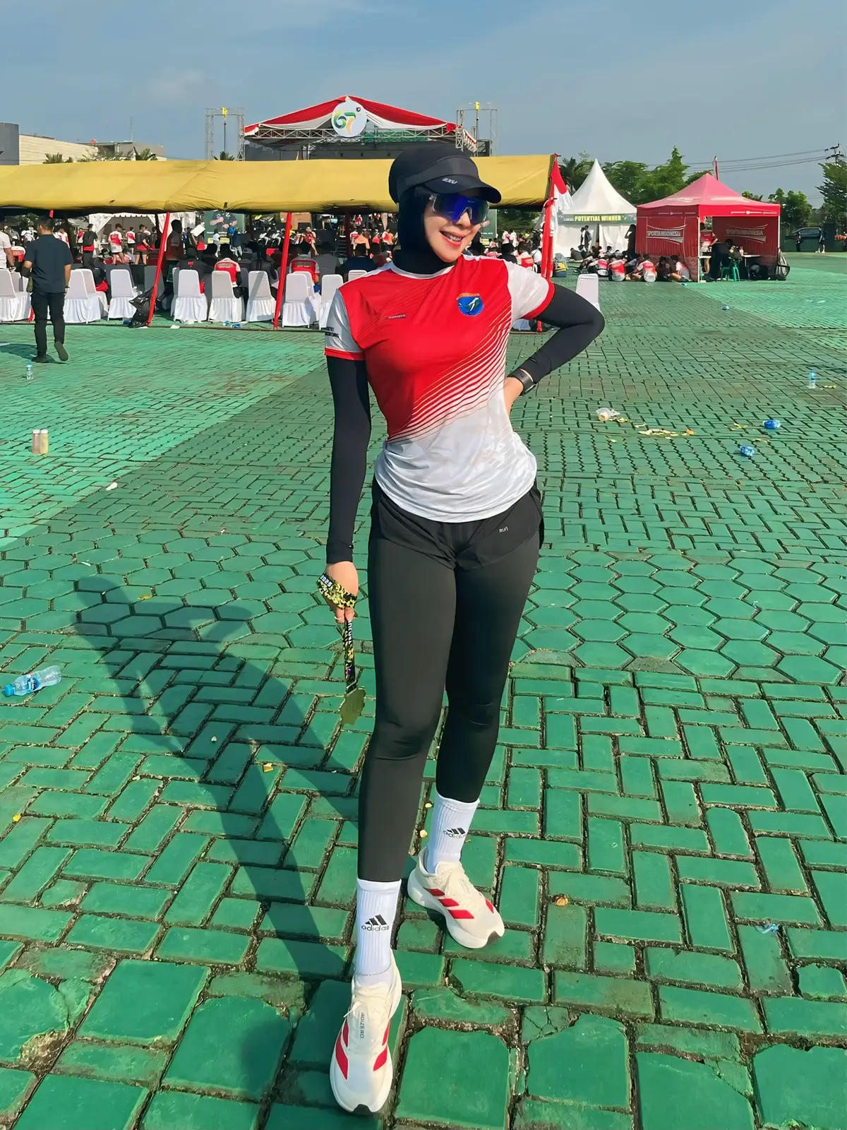 🗣️ Lari terus biar apa? Biarin kak, biar yang sakit kaki bukan hati 🤏🏻