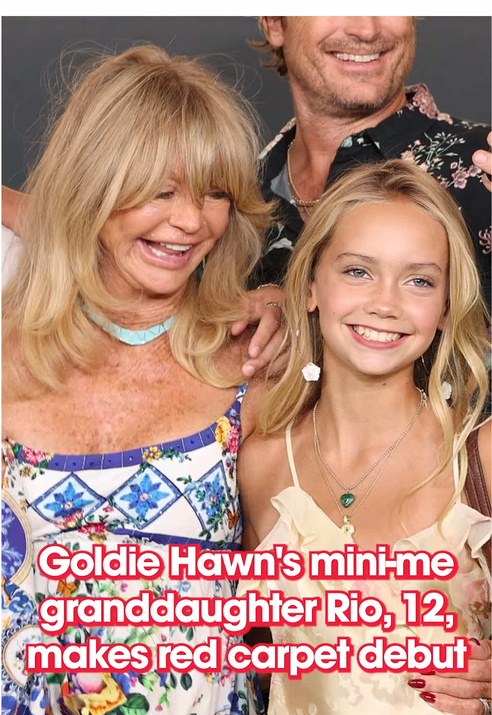 How much do Goldie and her granddaughter Rio look alike?! 🥰 #grandma #gran #grandparents #grandmasoftiktok #minime #granddaughter #twin #twins #twinsoftiktok 