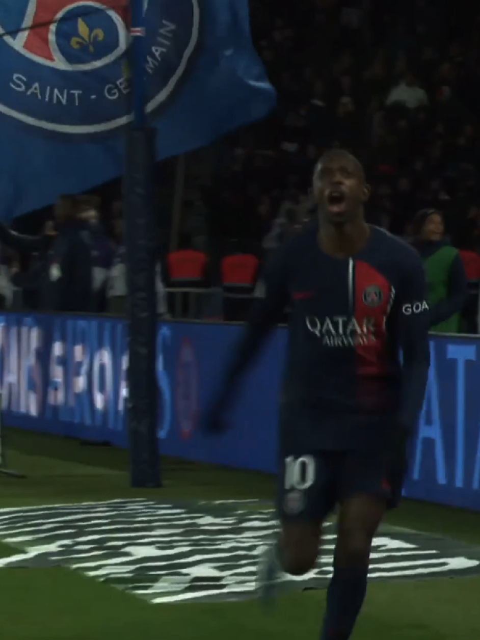 The future Ballon d'Or winner 👑 #dembele #ousmanedembele #ligue1 #psg #championsleague #fyp 
