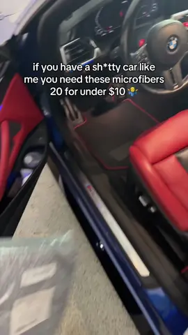 nah but this fr is a steal tho #microfiber #microfibertowels #car #cardetailing #m4 