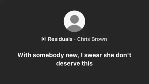 #residuals #chrisbrown #song #foryou 