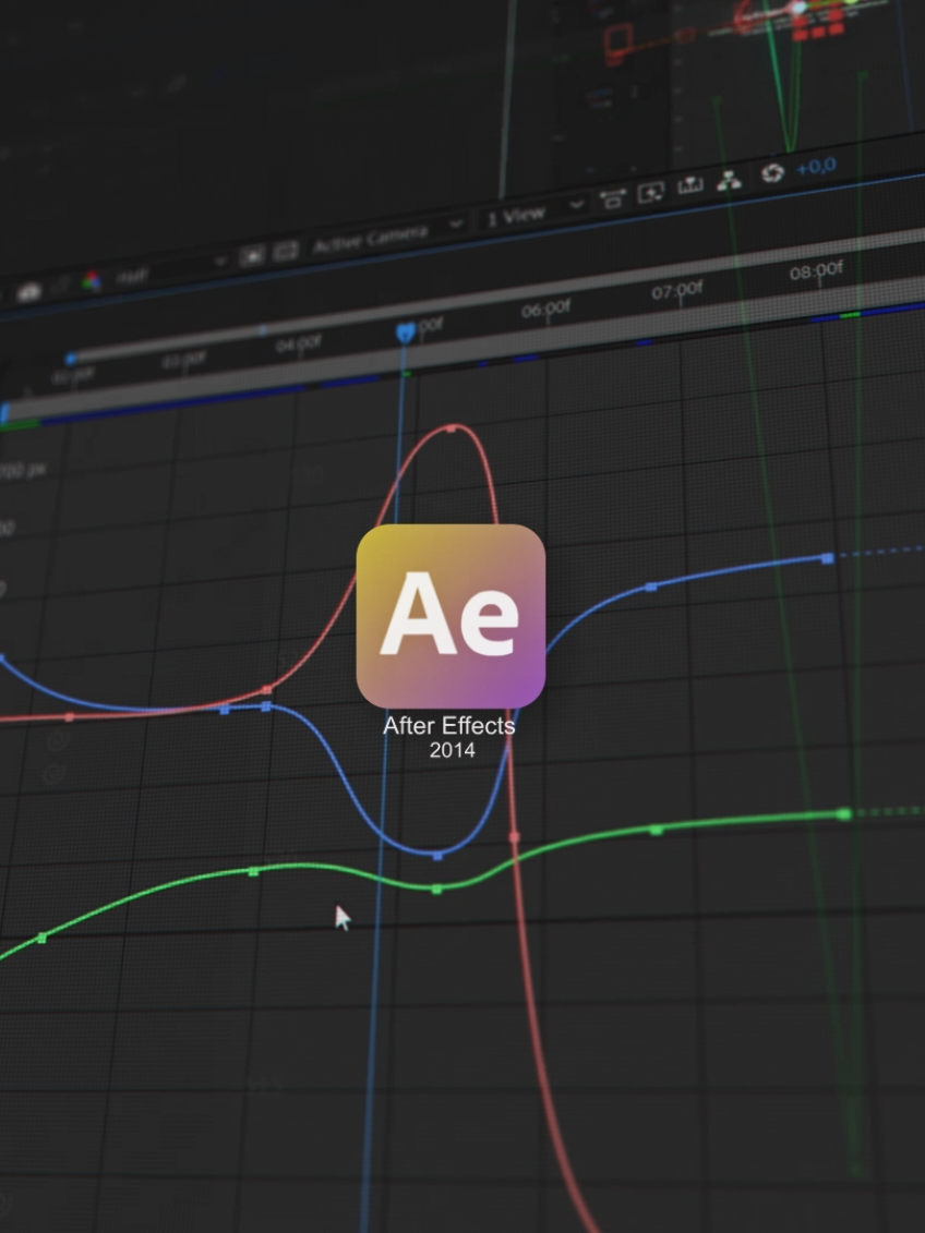 AfterFX goated editing software, trying out 3d camera #aftereffectsedit #edit #aftereffectstutorial #mograph 