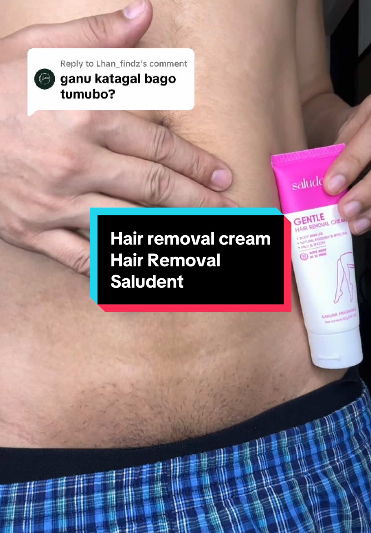 Replying to @Lhan_findz after five days ganito po sya. Mabagal po ang tubo unlike sa shaving po. No irritation pa. #hairremovalcream #hairremovalhacks #hairremoval #saludent 