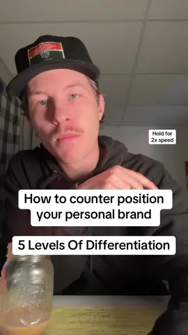 Let’s workshop of counter positioning in the comments. Comment with the Level and 1 Short Sentence of your counter position and I will rate it on a scale of 1-10.  Ex: Positioning - Interior Design for Western Themes 1 means you will not stand out and make money 10 means you could make $1M+/year on this creator business
