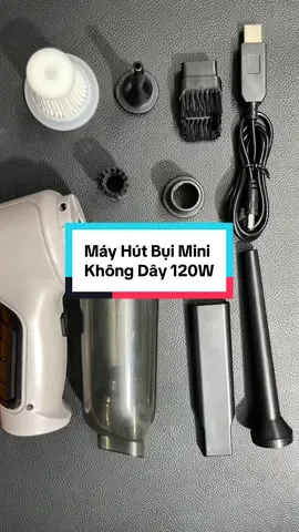 Máy Hút Bụi Mini 120W – Nhỏ Gọn, Hút Mạnh, Tiện Lơi Mang Theo Mọi Nơi  #mayhutbuimini   #hutbuixehoi   #dochoixehoi   #vesinhoto  #phukienxehoi