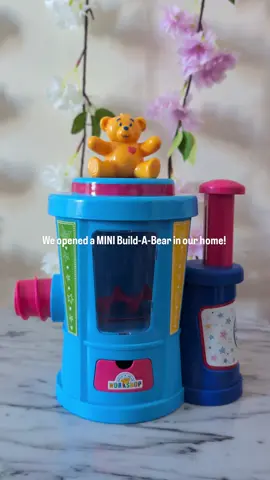 We opened a mini Build-A-Bear in our house 🧸✨ Novelle’s the CEO now 😂 It’s the cutest thing ever! @Build-A-Bear #buildabear #toys #amazonfinds #FamilyFun  #ugc