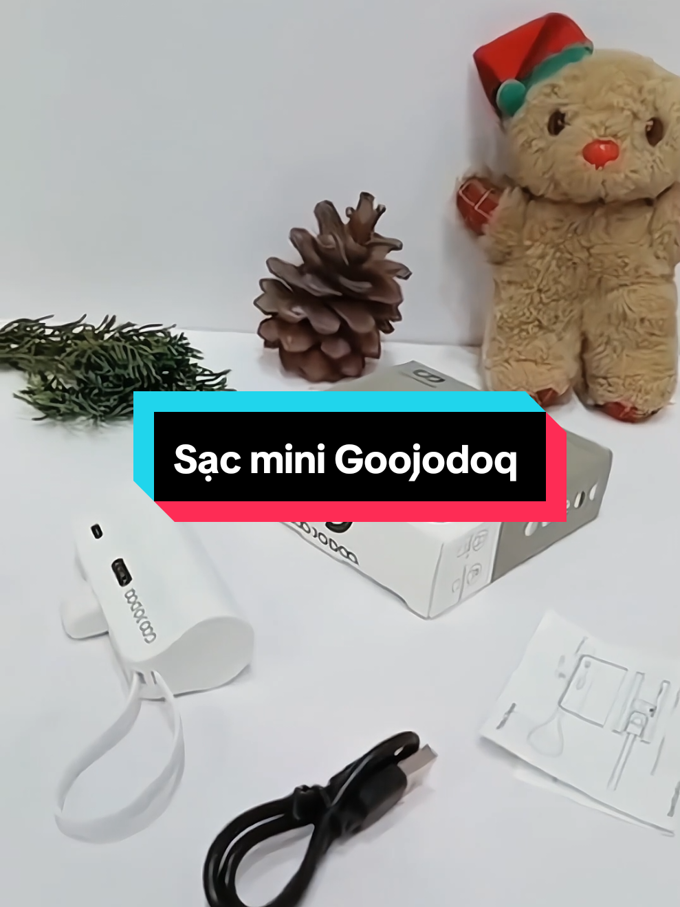 Sạc dự phòng mini Goojodoq nhỏ gọn, đem đi du lịch, đi chơi tiện lắm nha #sacduphong #sacduphongmini #sacduphonggoojodog #sacgoojodoq #sacminigoojodoq #goojodoq #giadung #thothattha199x @Thỏ Thật Thà 199x 