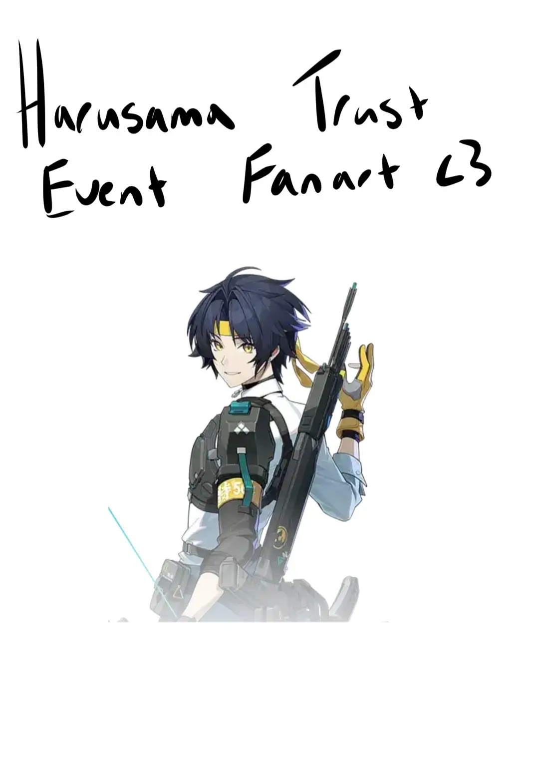 My friend showed me the game during 1.0, just starting playing again but Harumasa is my fav  #zzzero #Dripfest2025 #zzzS2Fanart #zzz #zzzfanart #harumasama #harumasamasa #harumasasection6 