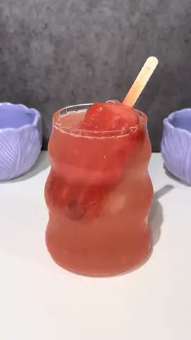 Cool off with this summer sip by @layyparese made with Torani Watermelon Syrup: it tastes like sunshine on a stick! 🍉🍋✨ #ToraniSummerb#WatermelonVibes #PopsicleLemonade #DrinkHappy