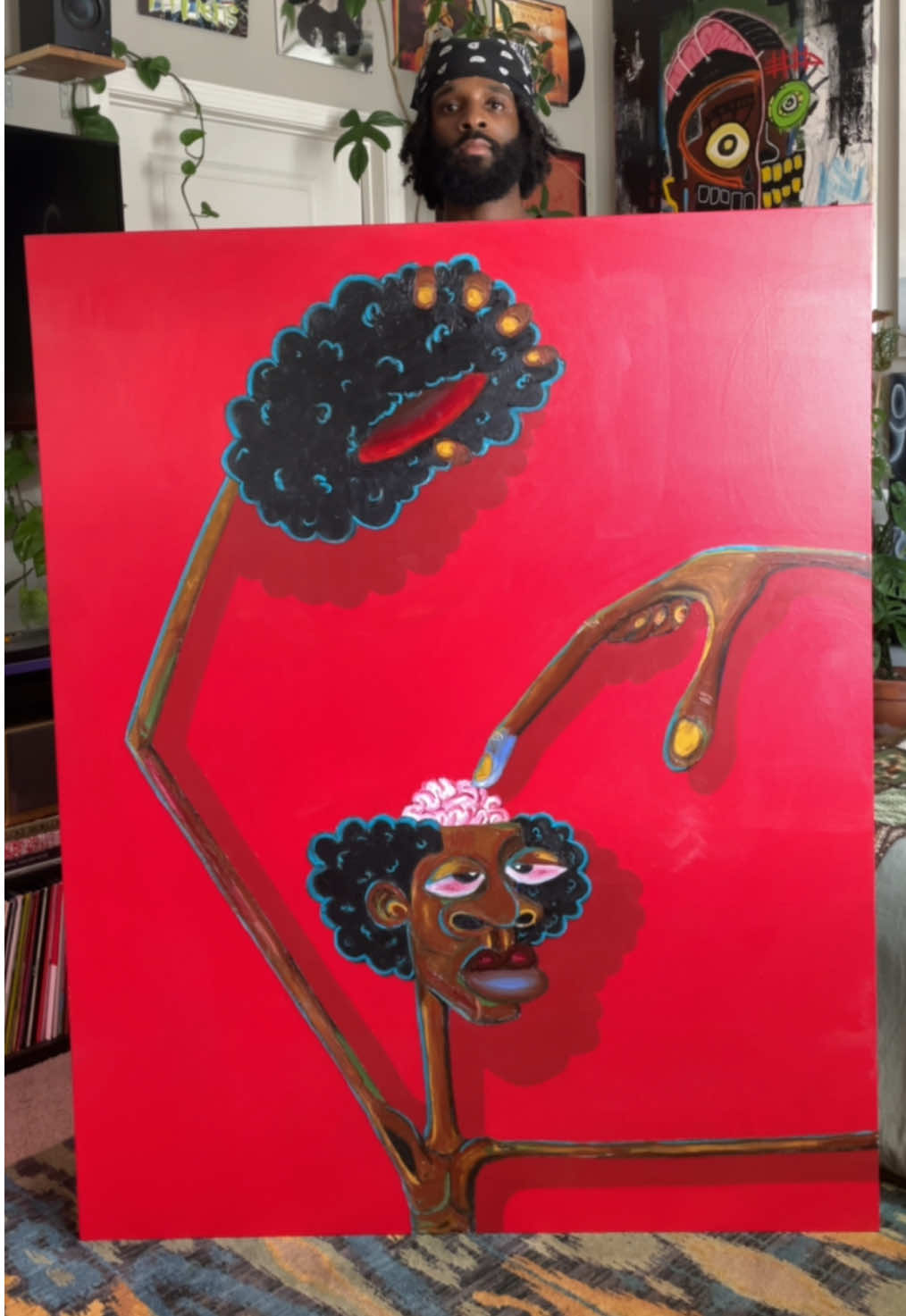Still one of my favorite pieces I’ve made. Print available BYCPARKER.COM #art #artist #blackart 