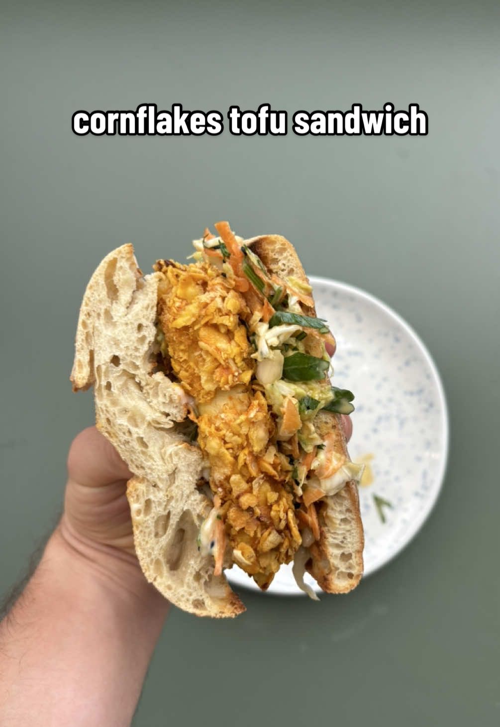 ben sagt nachmachen, ernst da hat er recht!!! #vegan #veganfood #gesund #veganathlete #vegantok #FoodTok #veganrecipes #tofu #sandwich
