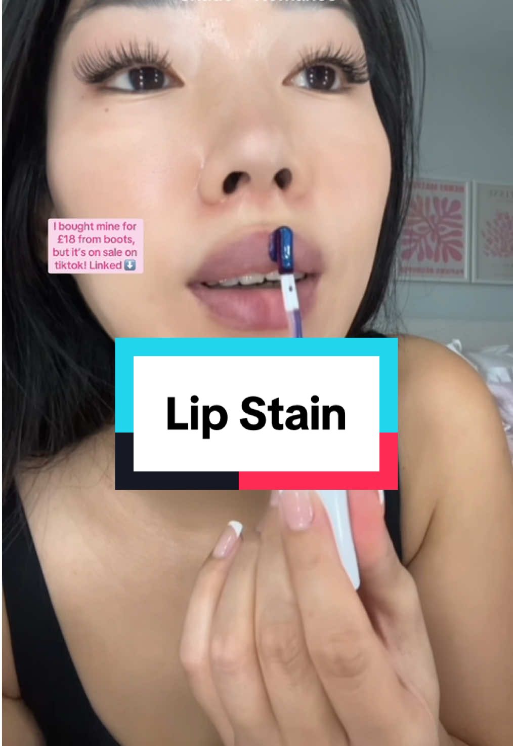 Lip Stain taste test (just joking here) #LoveIsland #lipstain #wonderskin 