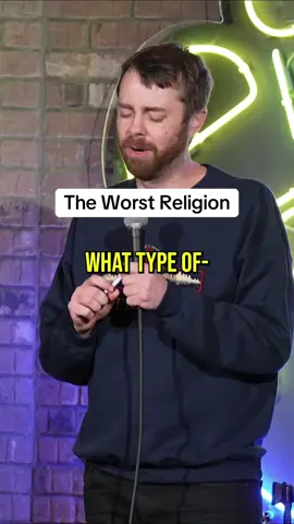 The worst religion #fyp #standup #standupcomedy #funny #religion 