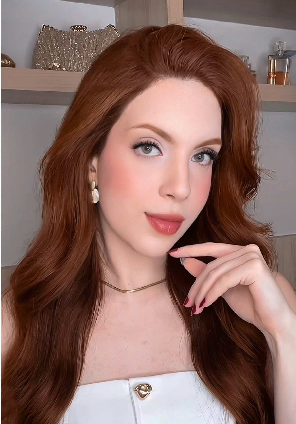 Melhor truque pra dar volume no cabelo 💋 Usei o spray “fixa solto” da Agima  Tem no @Mercado Livre Moda  ID: 10RLA8-89JT Ib: @olya 🩷🧸  #cabelo #cabeloruivo #mercadolivremoda #omelhordabeleza 