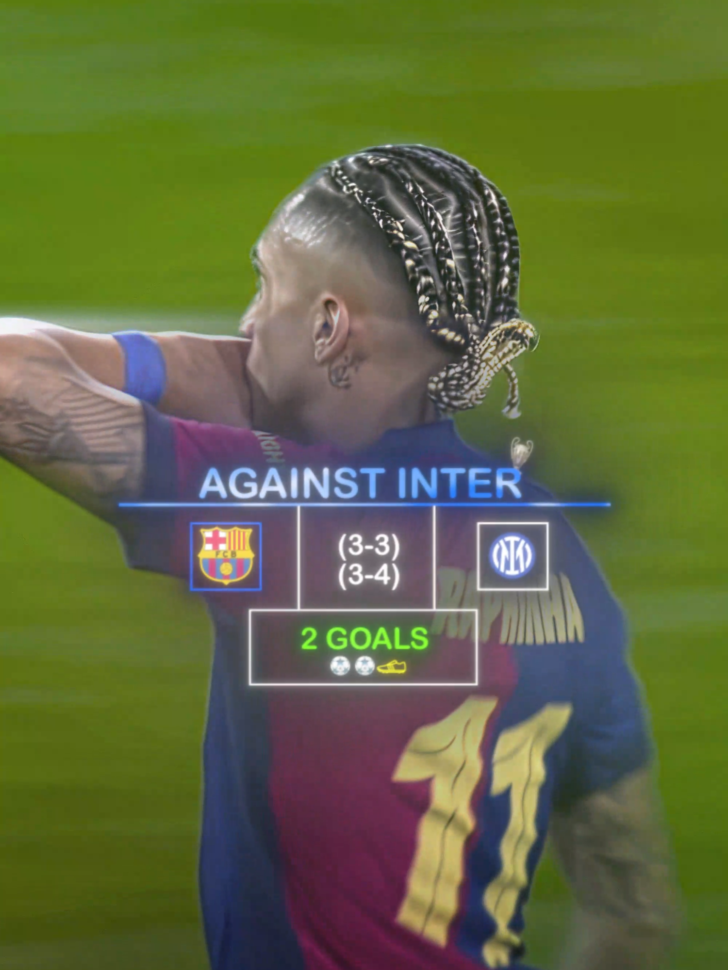 Raphinha 24/25 Is Insane 😈🔥 #raphinha #barcelona #aftereffects #viral #fyp #blowthisup #edit  #blaugranaep #footballtiktok #quality #4k